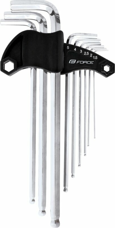 Klucz Force Set Of 9 Hex Wrenches In Holder Klucz