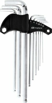 Chave inglesa Force Set Of 9 Hex Wrenches In Holder Chave inglesa - 1