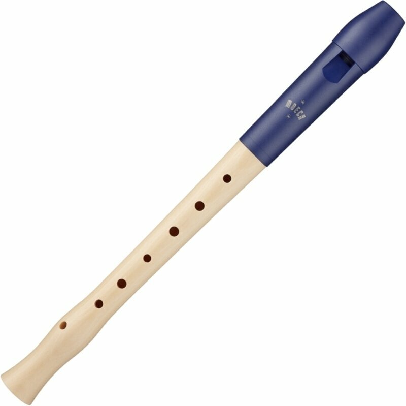 Sopránová zobcová flétna Moeck 1024 Sopránová zobcová flétna C Modrá-Natural