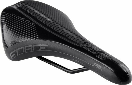 Sadel Force Rik+ Sport Saddle Black Rostfritt stål Sadel - 1