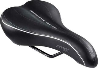 Saddle Force Tour Saddle Black 160 mm Stainless Steel Saddle