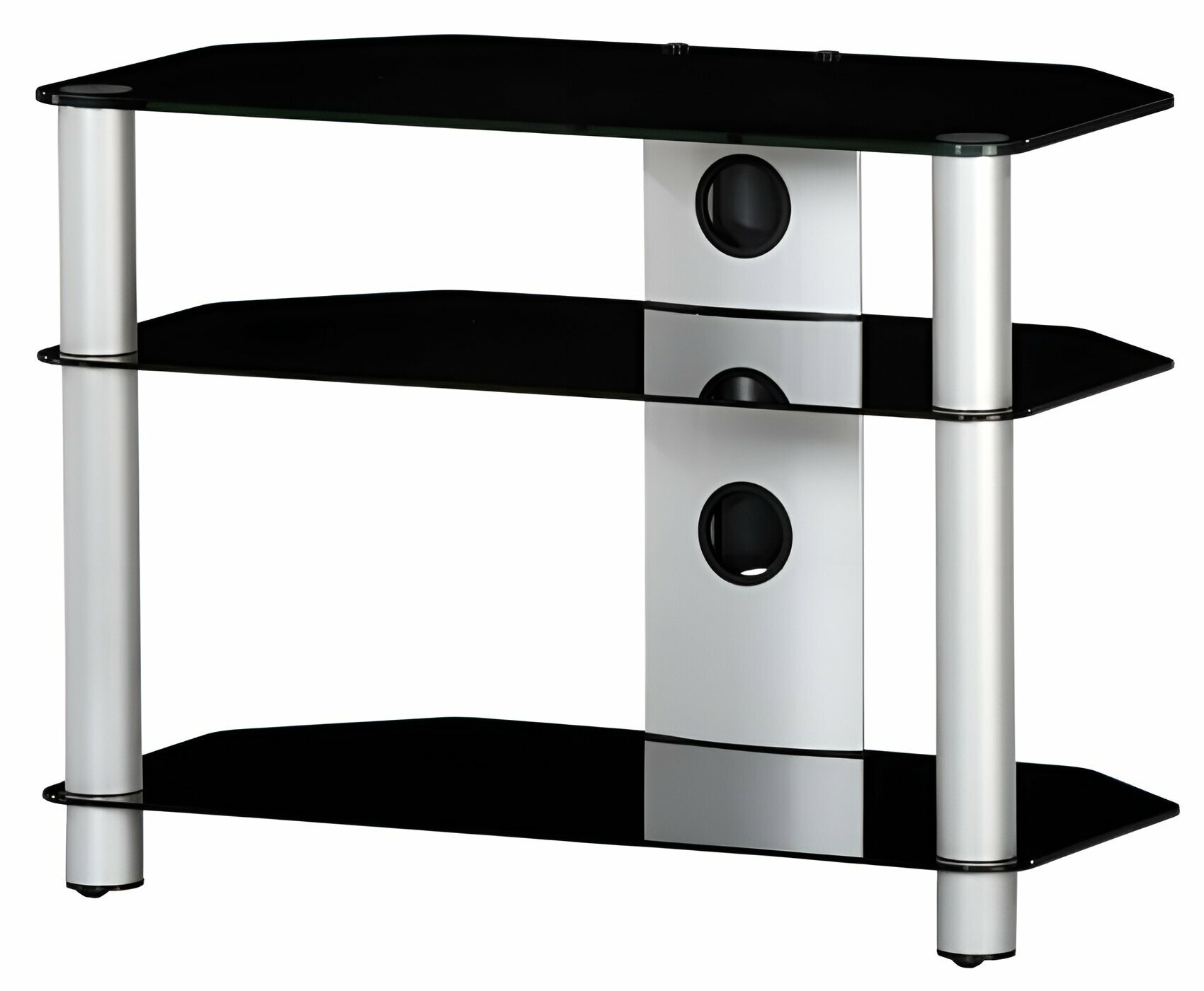 Table Hi-Fi / TV Sonorous NEO 370 B Noir-Argent