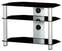 Hi-Fi/ TV-tafel Sonorous NEO 370 B Zwart-Silver