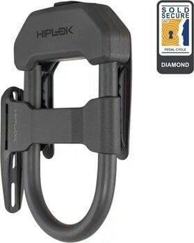 Zámok na bicykel Hiplok DXF D Lock Black - 1