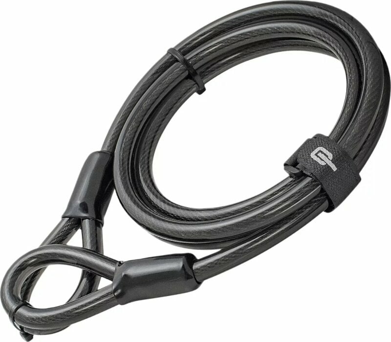 Zámok na bicykel Hiplok 2MC Auxilary Cable Black