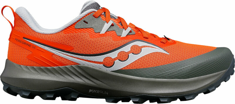Trail running shoes Saucony Peregrine 14 Mens Shoes Pepper/Bough 41 Trail running shoes