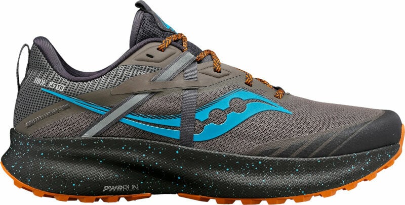 Chaussures de trail running Saucony Ride 15 TR Mens Shoes Pewter/Agave 40,5 Chaussures de trail running