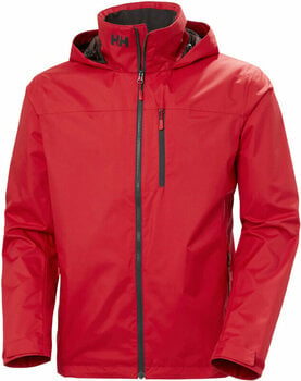 Jacket Helly Hansen Crew Hooded 2.0 Jacket Red S - 1