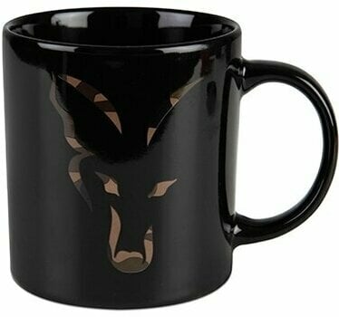 Outdoor Kochgeschirr Fox Ceramic Mug Black and Camo Head - 1
