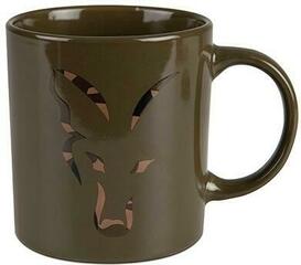 Kemping Evőeszköz készlet Fox Ceramic Mug Green and Camo Head - Kemping Evőeszköz készlet