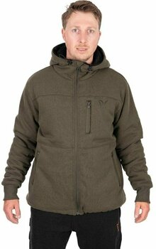 Sweatshirt Fox Sweatshirt Collection Sherpa Hoody Green/Black L - 1