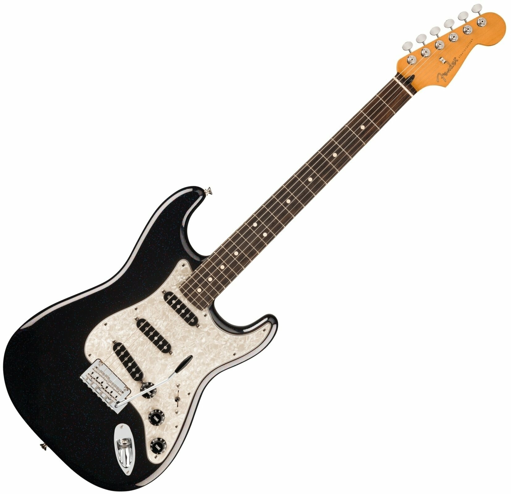 Electric guitar Fender 70th Anniversary Player Stratocaster RW Nebula Noir