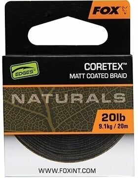 Fiskelina Fox Edges Naturals Coretex 20 lbs-9,1 kg 20 m