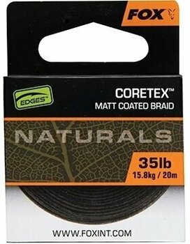 Fishing Line Fox Edges Naturals Coretex 35 lbs-15,8 kg 20 m Braid - 1