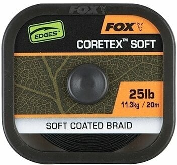 Vlasec, šňůra Fox Edges Naturals Coretex Soft 20 lbs-9,1 kg 20 m