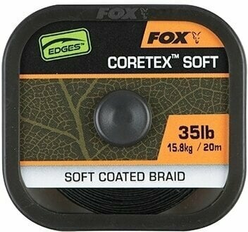 Fiskelina Fox Edges Naturals Coretex Soft 35 lbs-15,8 kg 20 m - 1