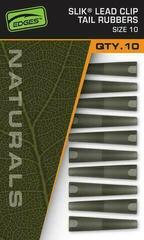 Clip de pescuit, Cârlig, Pivotor Fox Edges Naturals Size 10 Slik Lead Clip Tail Rubbers