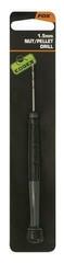 Clip de pesca, pinza, mosquetón giratorio Fox Edges Nut / Pellet Drill 1.5mm