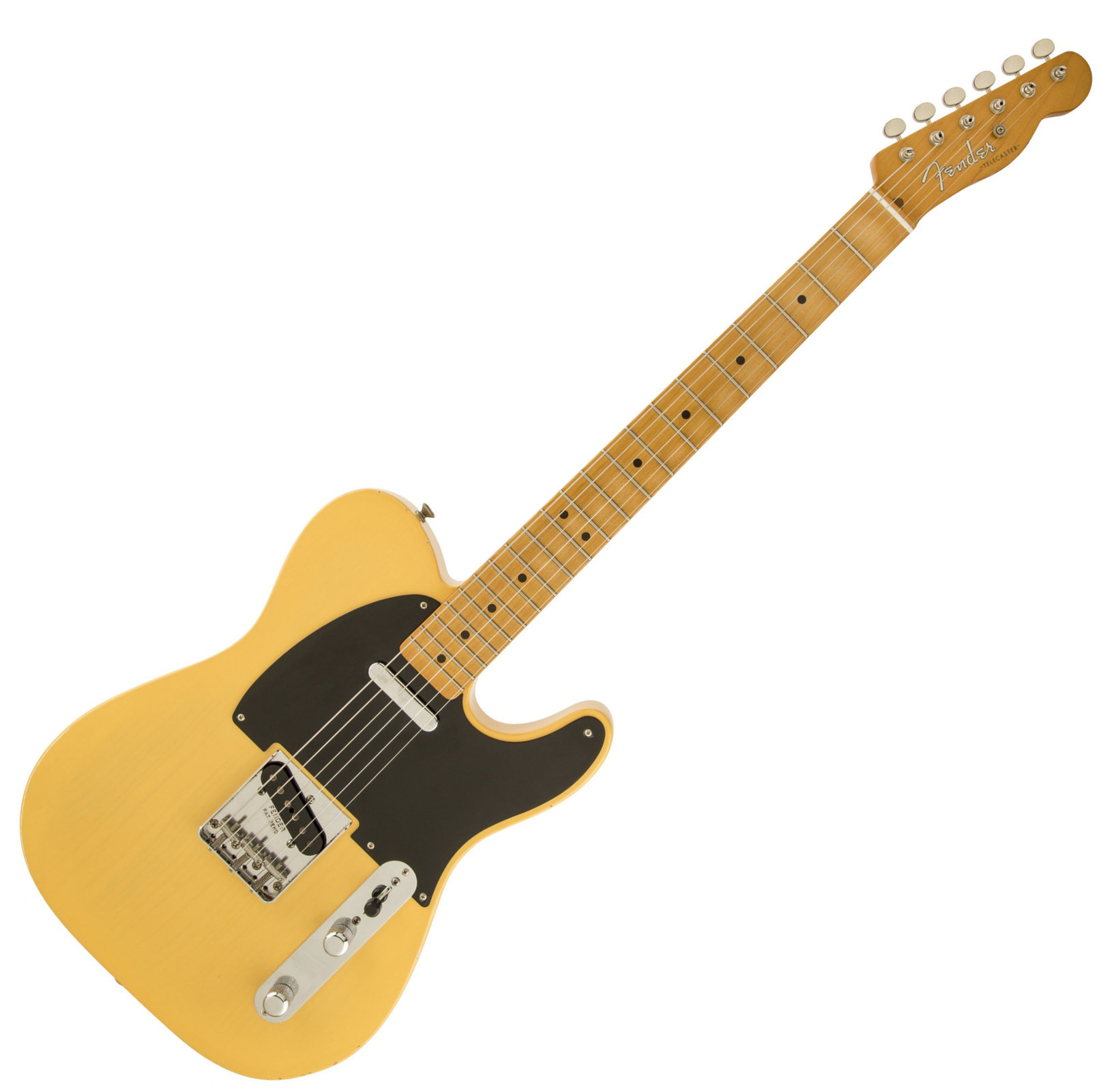 Elektromos gitár Fender Road Worn 50s Telecaster MN Blonde