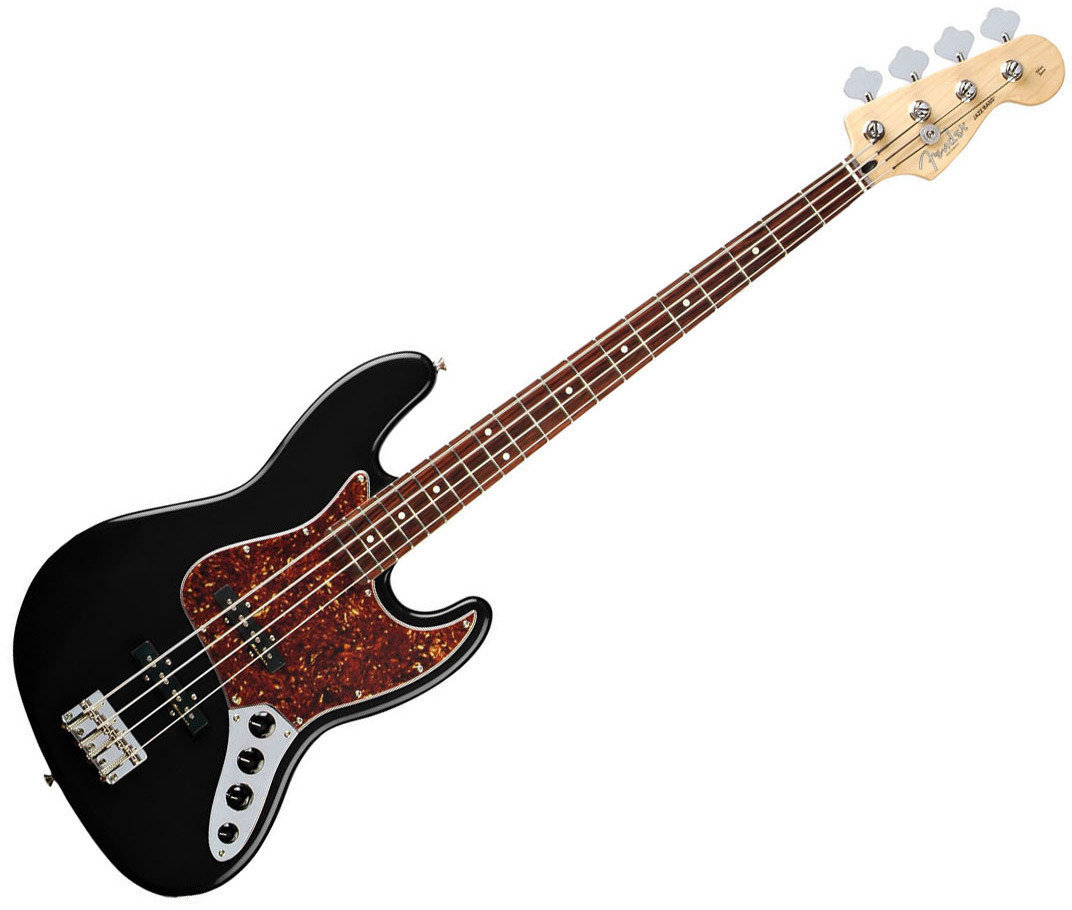 4-string Bassguitar Fender Deluxe Jazz Bass RW Black