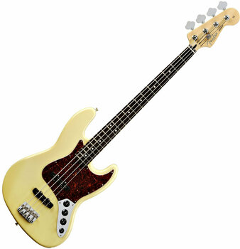 Elektrická basgitara Fender Deluxe Jazz Bass RW Vintage White - 1