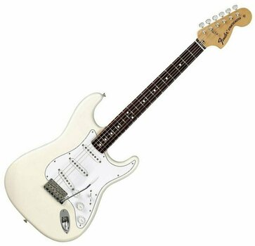 Elektriska gitarrer Fender Classic Series 70s Stratocaster RW Olympic White - 1