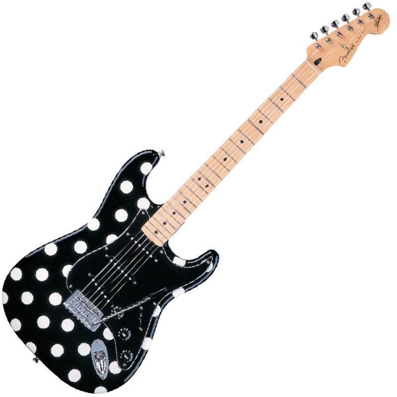 Electric guitar Fender Buddy Guy Standard Stratocaster MN Polka Dot Finish