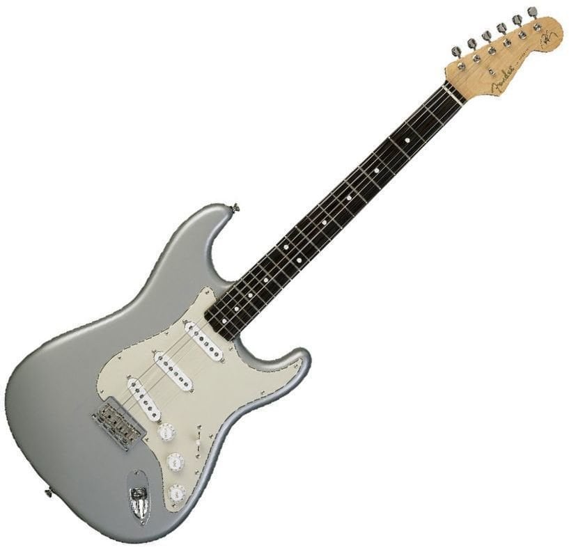 Guitare électrique Fender Robert Cray Stratocaster RW Inca Silver