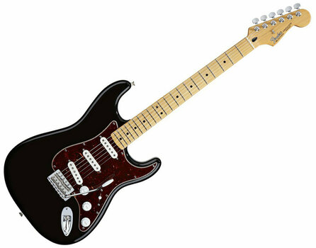 Elektrická gitara Fender Deluxe Roadhouse Stratocaster MN Black - 1