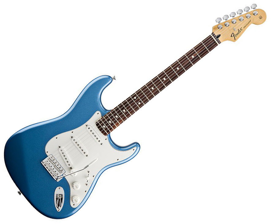Guitare électrique Fender Standard Stratocaster RW Lake Placid Blue