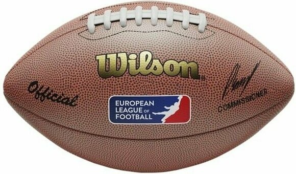 Американски футбол Wilson European League Mini Replica Brown Американски футбол - 1