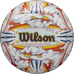 Rannavõrkpall Wilson Graffiti Peace Volleyball White/Orange