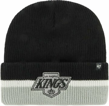 Eishockey Mütze Los Angeles Kings Split Cuff Knit Black UNI Eishockey Mütze - 1