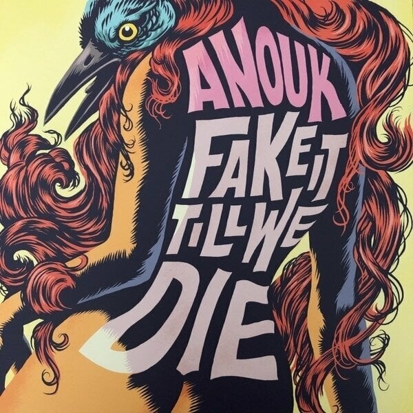 Disco de vinilo Anouk - Fake It Till We Die (Limited Edition) (Pink Coloured) (LP)
