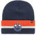 Hokejowa czapka Edmonton Oilers Split Cuff Knit Light Navy UNI Hokejowa czapka