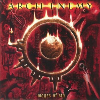 Vinyylilevy Arch Enemy - Wages Of Sin (Reissue) (Red Transparent) (LP) - 1