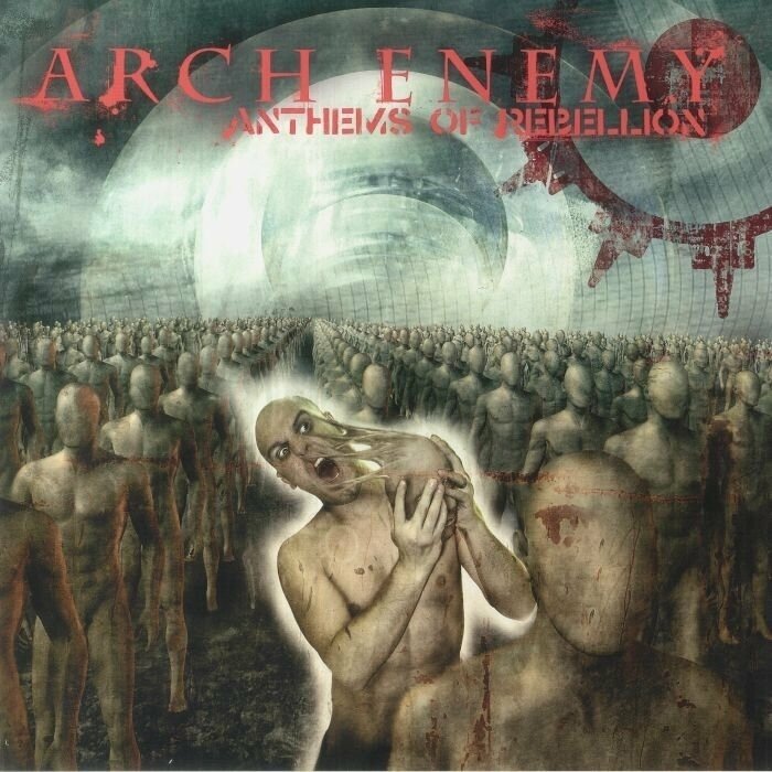Schallplatte Arch Enemy - Anthems Of Rebellion (Reissue) (Light Blue Transparent) (LP)