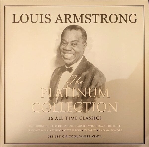Vinylskiva Louis Armstrong - The Platinum Collection (White Coloured) (3 LP)