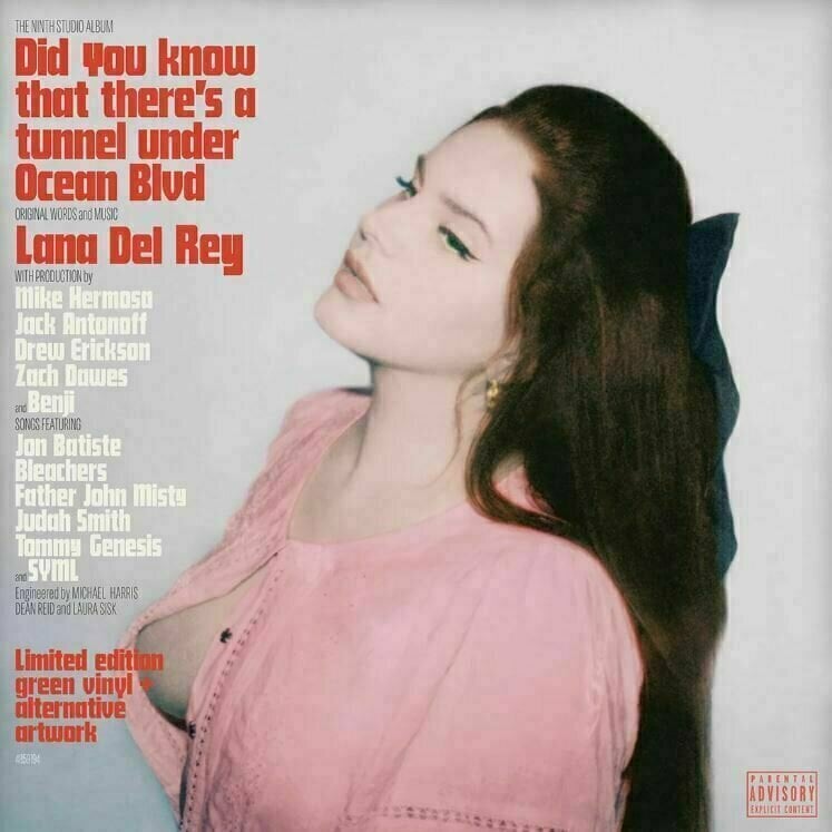 Lana Del Rey LP Ocean Blvd レコード LANA DEL REY DID YOU KNOW THERES A TUNNEL UNDER OCEAN BLVD VINYL