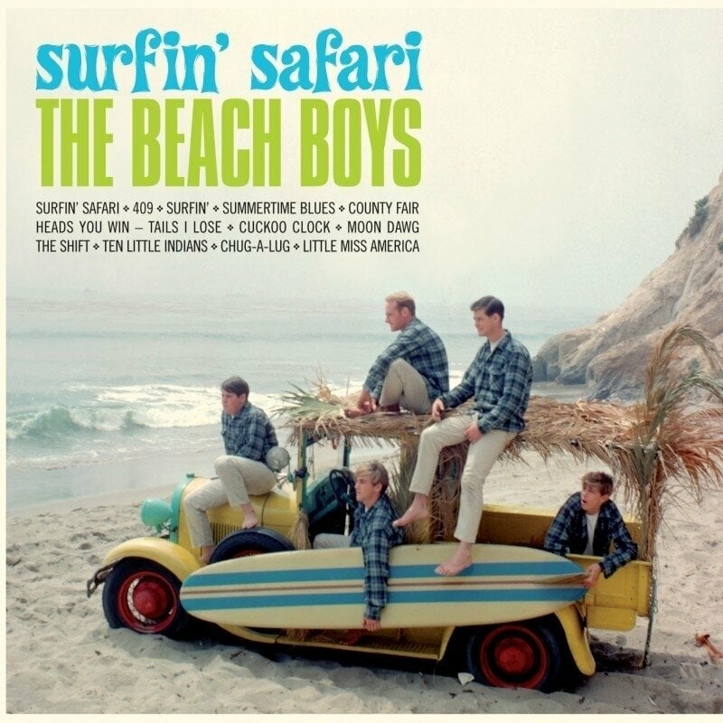 Płyta winylowa The Beach Boys - Surfin' Safari (Limited Edition) (Green Coloured) (LP)