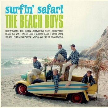 Δίσκος LP The Beach Boys - Surfin' Safari (Limited Edition) (Green Coloured) (LP) - 1