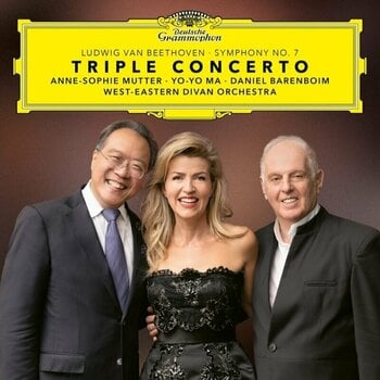 Schallplatte Ludwig van Beethoven - Anne-Sophie Mutter, Yo-Yo Ma, Daniel Barenboim - Triple Concerto & Symphony No.7 (2 LP) - 1