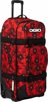 Suitcase / Backpack Ogio Rig 9800 Travel Bag Red Flower Party - 1