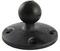 Boot houder Ram Mounts Composite Round Plate with Ball B Size