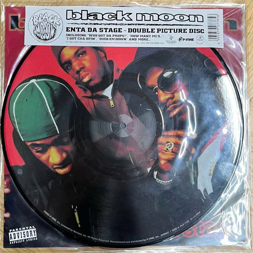 Vinyl Record Black Moon - Enta Da Stage (Limited Edition) (Picture Disk) (2 LP)