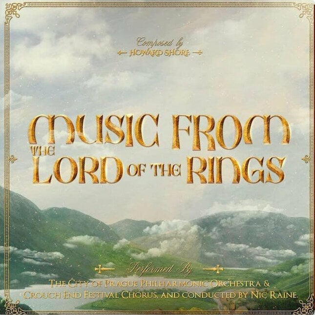 Vinyl Record The City Of Prague Philharmonic Orchestra - Music From The Lord Of The Rings Trilogy (Reissue) (Brown Coloured) (3 LP)