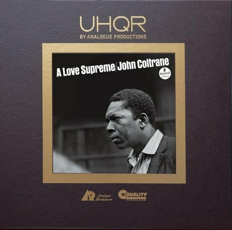 Vinylskiva John Coltrane - A Love Supreme (Clarity Coloured) (Box Set) (200g) (2 x 12" Vinyl)