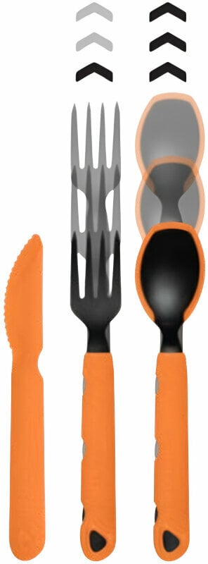 Cutlery JetBoil TrailWare Orange/Black Cutlery