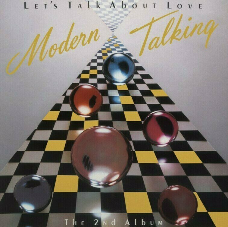 Disco de vinilo Modern Talking - Let's Talk About Love (Reissue) (Blue Translucent) (LP)