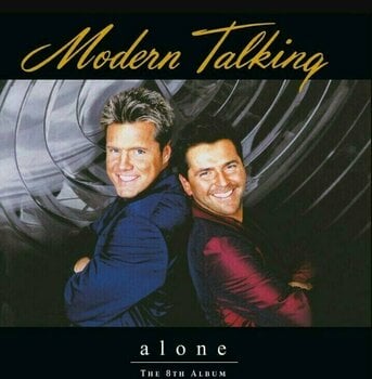 Disque vinyle Modern Talking - Alone (Limited Edition) (Yellow/Black Marbled) (2 LP) - 1